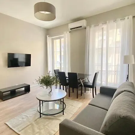 Au Coeur De Pour 4 - Clim & Wifi شقة نيس